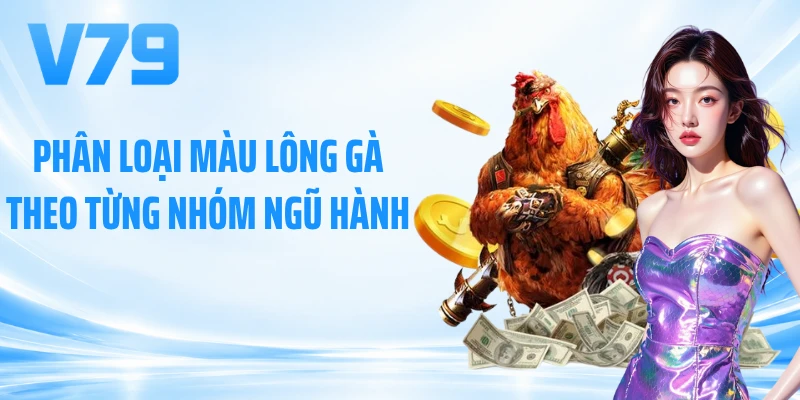 Phân loại màu lông gà theo từng nhóm ngũ hành