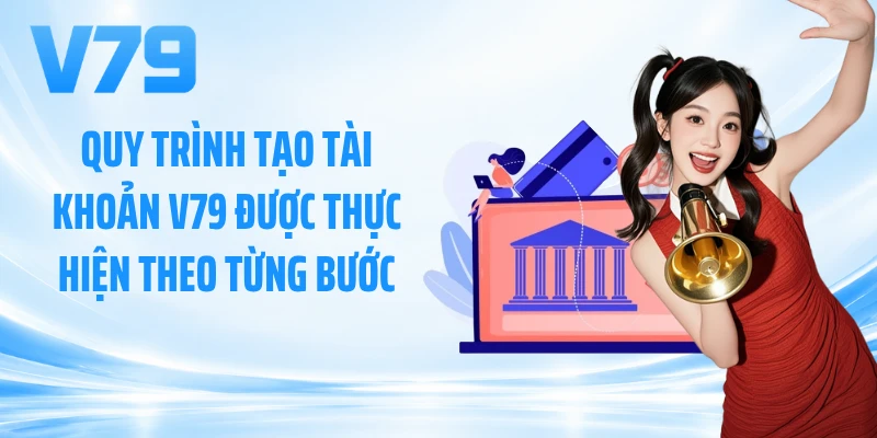 Quy trình tạo tài khoản V79 được thực hiện theo từng bước